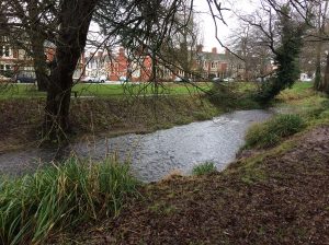 Roath Brook poses a flood risk to nearby houses