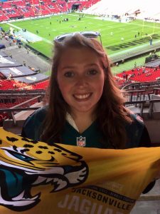 Cecily, 24, thinks that NFL games would bring an amazing atmosphere to the city 