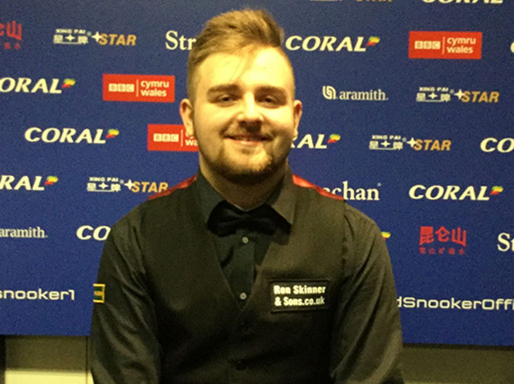 Ebbw Vale schoolboy Jackson Page was the centre of attention in the snooker world this week.