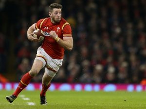 11.02.17 - Wales v England - RBS 6 Nations Championship - Alex Cuthbert of Wales. Credit: Huw Evans Picture Agency 
