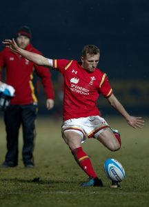Ben Jones converts one of Wales' tries