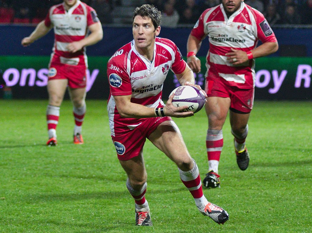 Hook spends his days running the show for Gloucester, rather than wearing the red of Wales