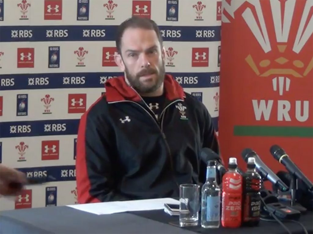 With the added media responsibilities of captaincy, Alun Wyn Jones has been able to show off his renowned thorny side 