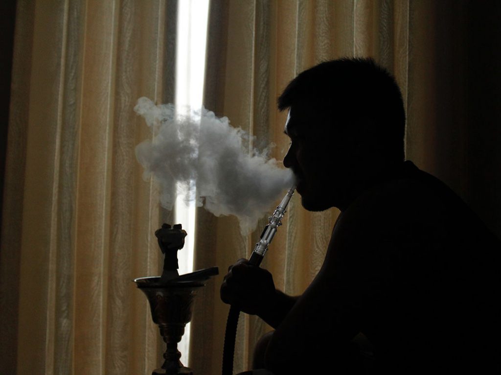 Smoking shisha is a popular pastime, but has some health risks. 