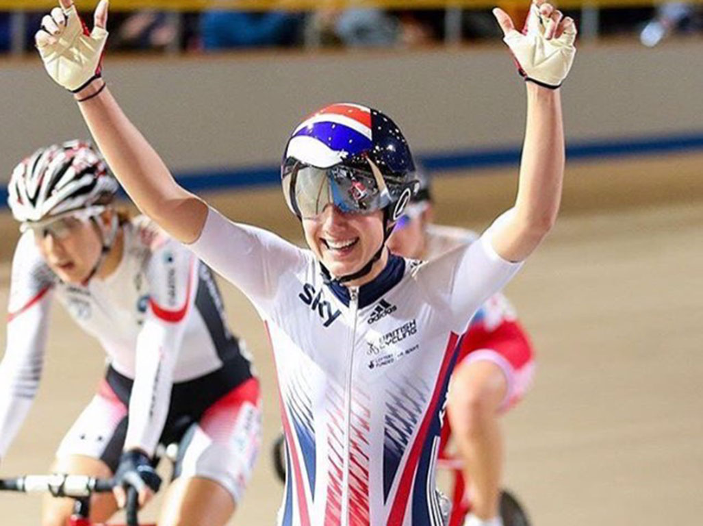 Olympic gold medalist, Elinor Barker, says cycling is equal in her eyes