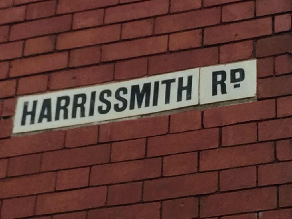 INCORRECT: Three signs on Harrismith Road display an incorrect spelling of Harrismith.