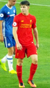 Liverpool's Ben Woodburn scored for Liverpool in the cup against Leeds United. (Credit: Wikipedia Commons)