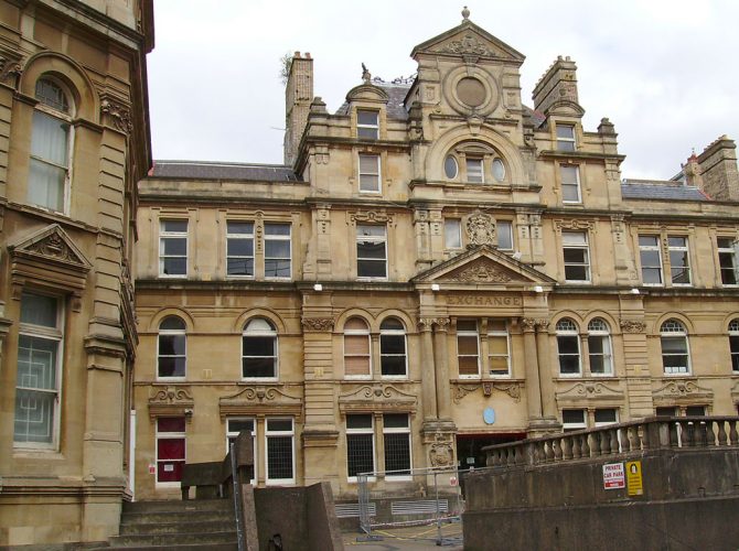 The Coal Exchange, Cardiff as it is currently