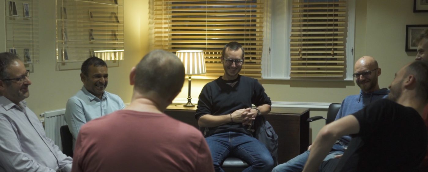 The men talking away toxic masculinity Life360