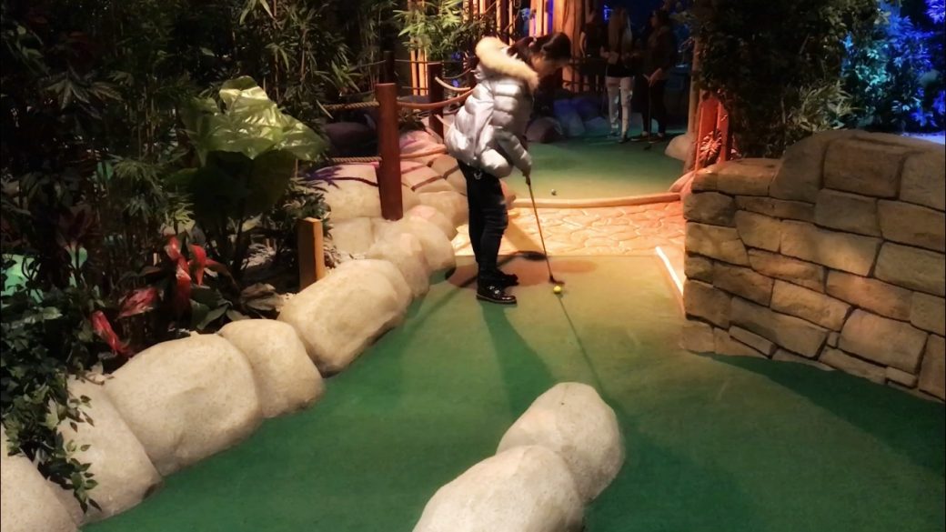 mini golf, Cardiff