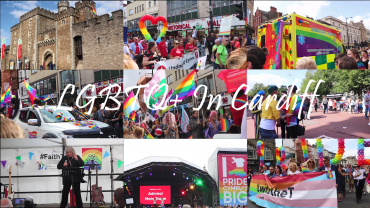 Wales pride 2018 related to LGBTQ+ community in Cardiff