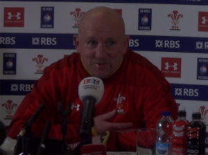 Shaun Edwards addressed the media at the Vale Hotel ahead of Saturday's match away to Scotland