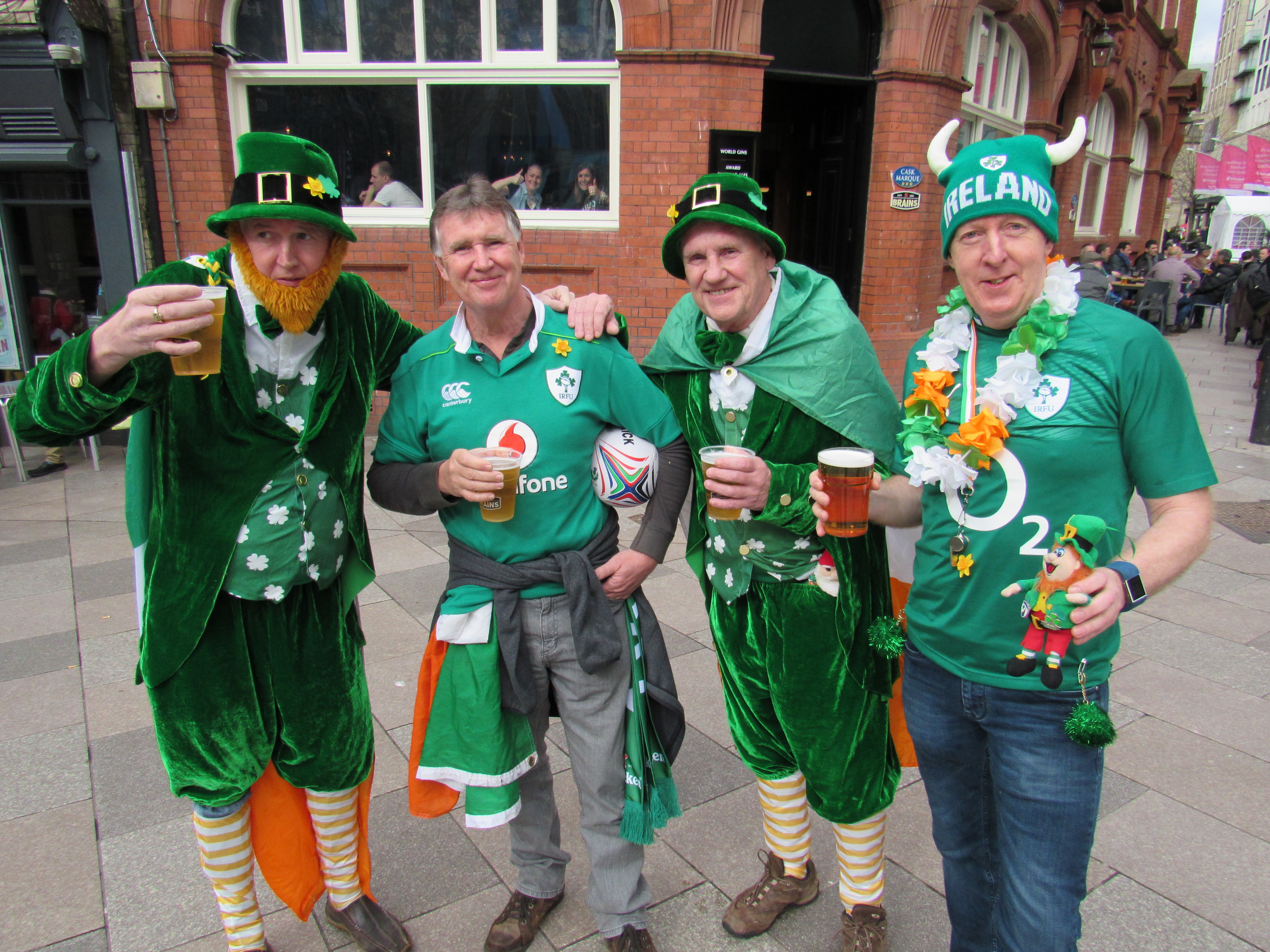 irish rugby fans