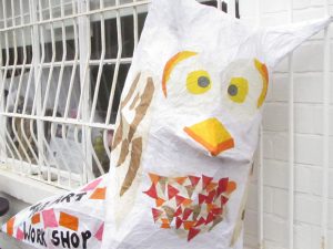 Willow owl created by Sandy Williams