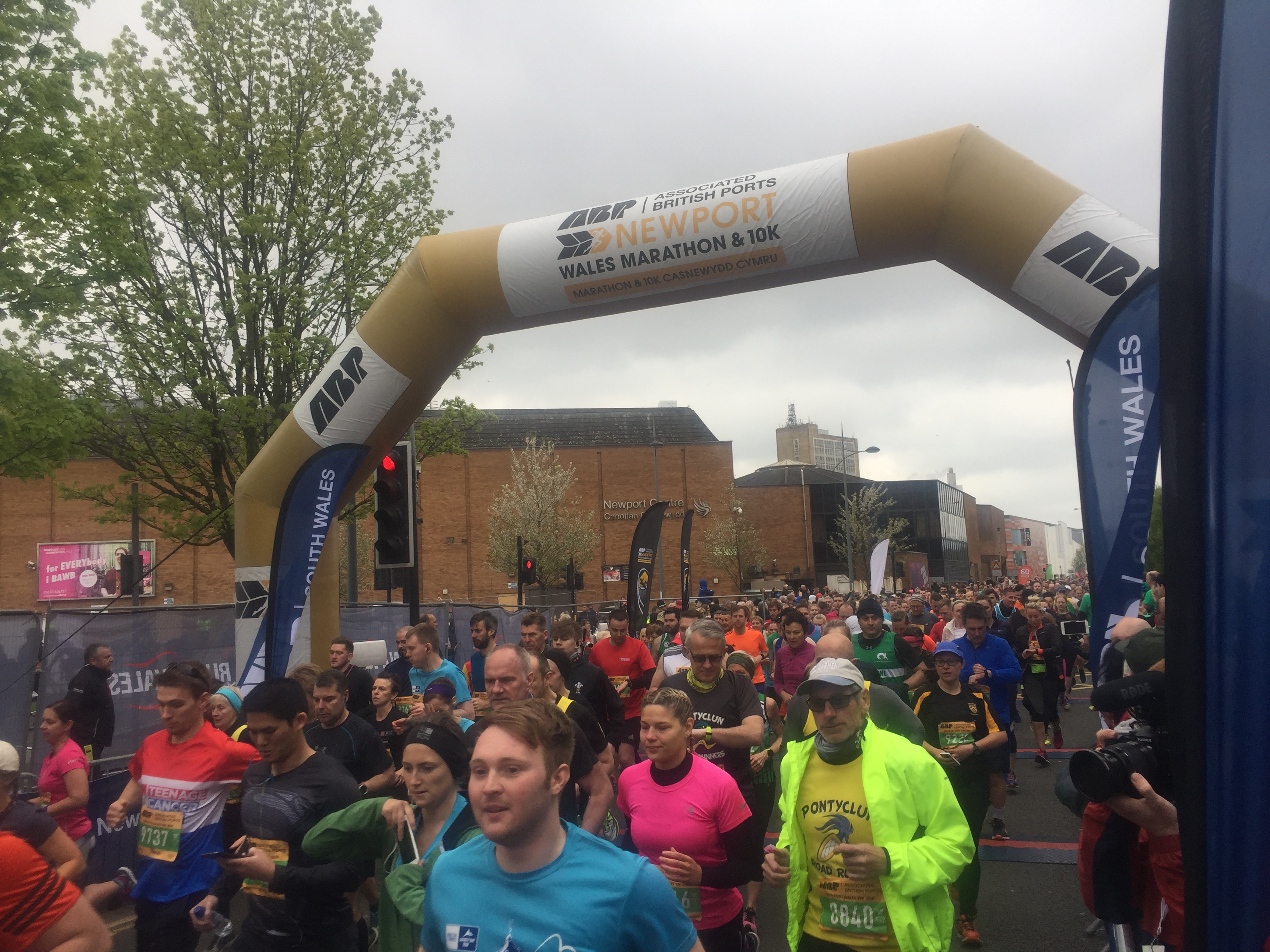 Thousands flock to first Newport marathon The Cardiffian